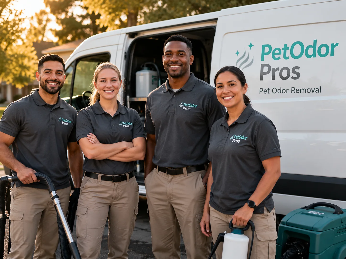 Pet Odor Removal team serving Kingsville, MD